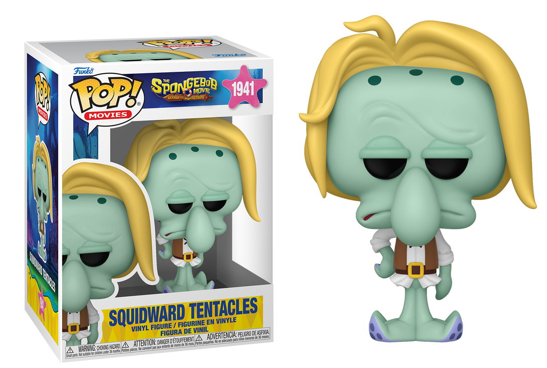 Preventa Squidward Tentacles (Calamardo) #1941 - The Spongebob Movie Search for Squarepants (Bob Esponja) Funko Pop!