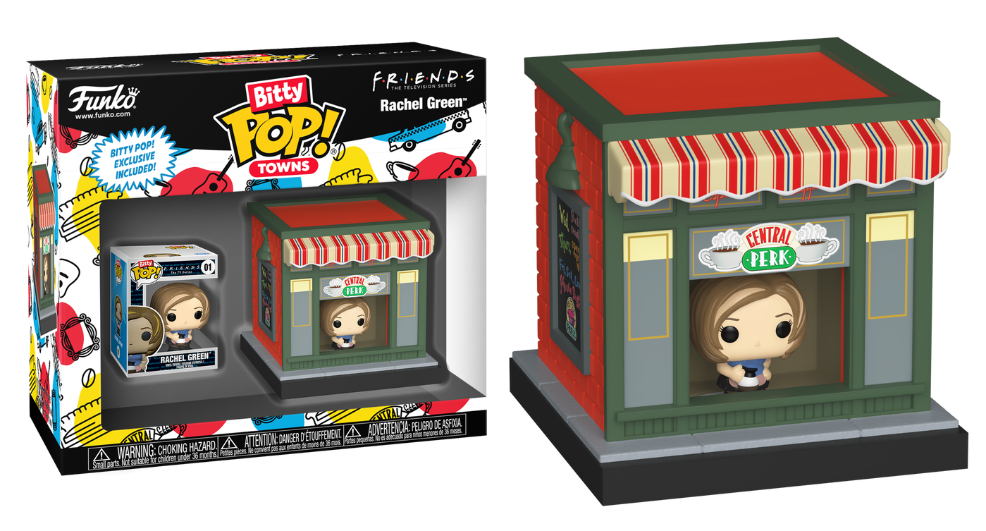 Bitty Pop Rachel Green & Central Perk - Bitty Pop Towns!