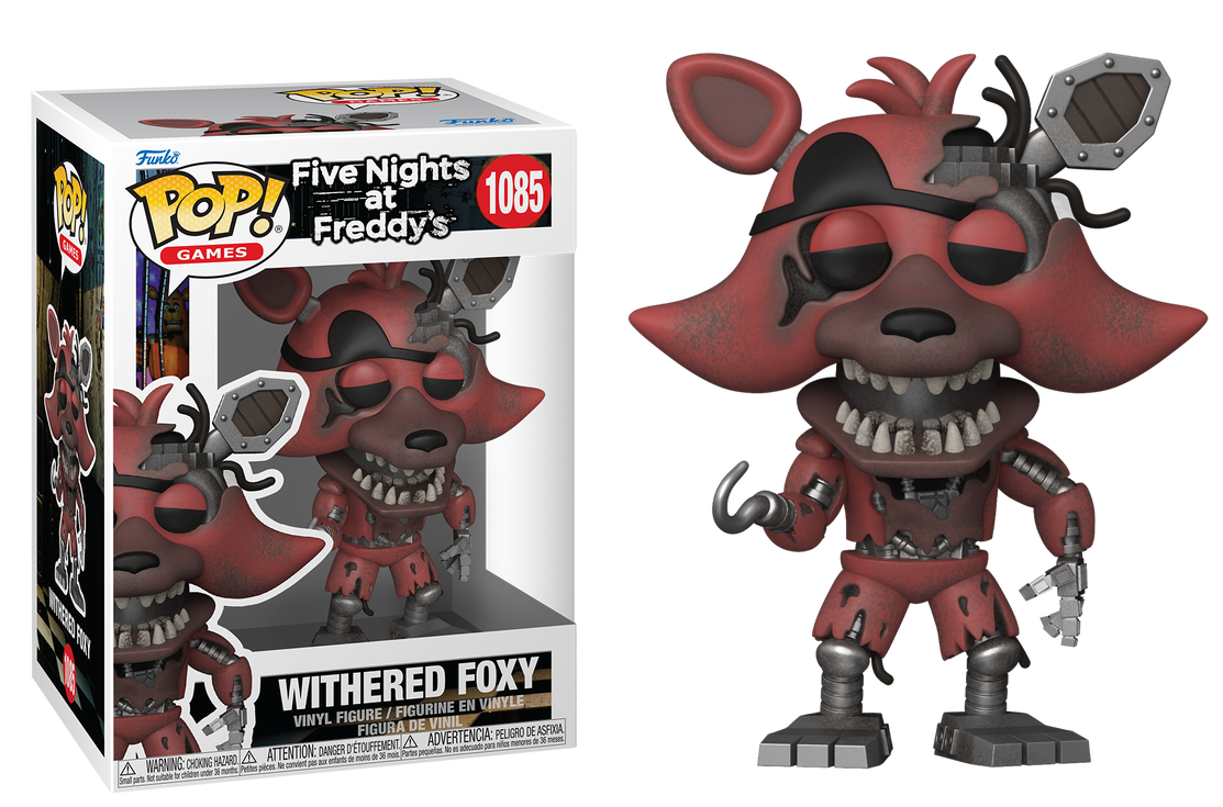 Por Encargo - Withered Foxy #1085 - Five Nights at Freddy's Funko Pop!