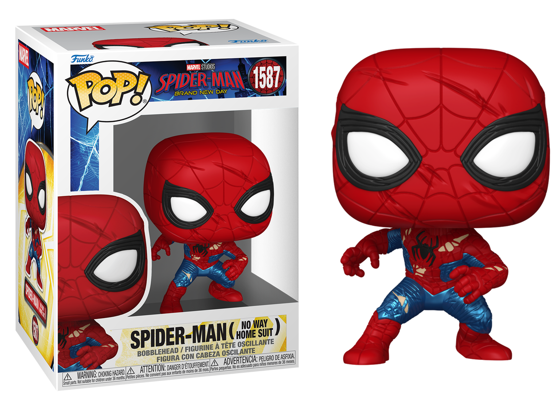 Preventa Spider-Man (No Way Home Suit) #1587 - Marvel's Spider-Man Brand New Day Funko Pop!