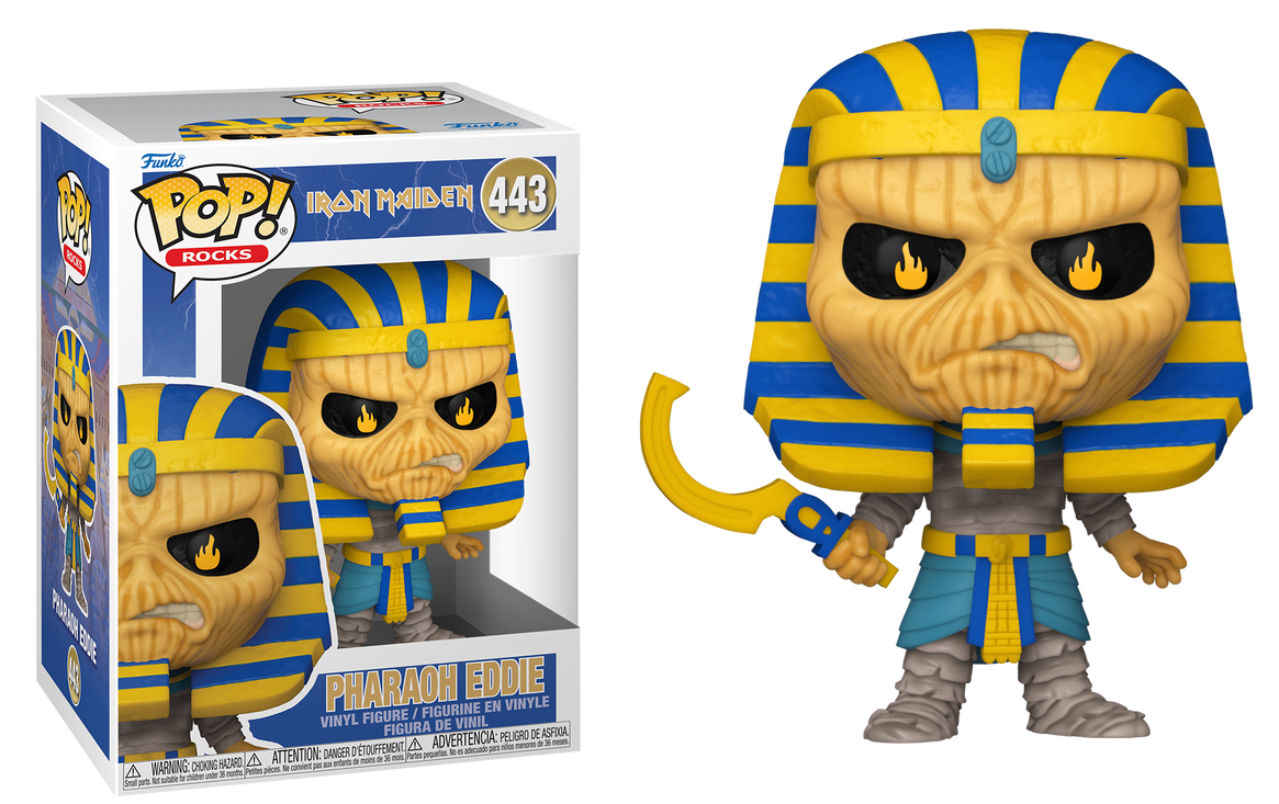 Por Encargo - Pharaoh Eddie #443 - Iron Maiden Funko Pop!