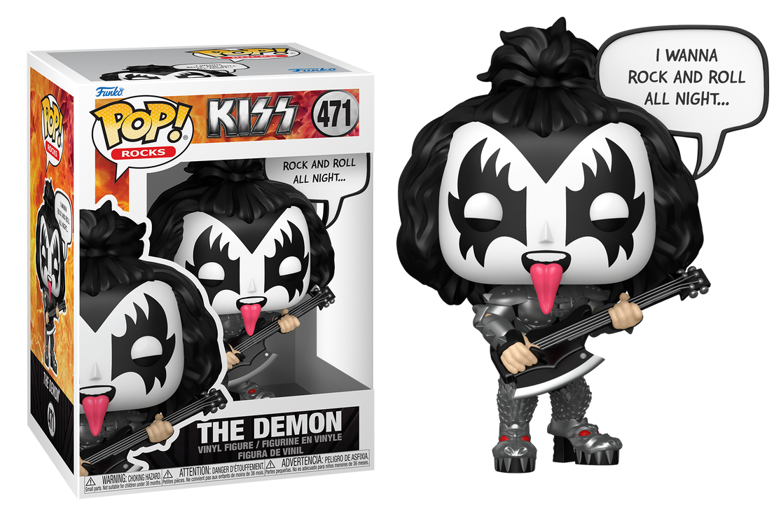 Por encargo - The Demon #471 - Kiss Funko Pop!
