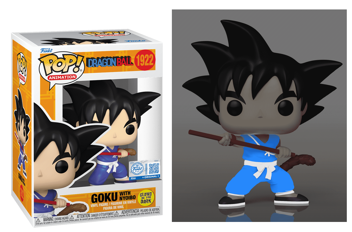 Goku with Nyoibo GITD #1922 - Dragon Ball Funko Pop!