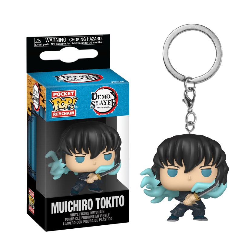 Llavero Muichiro Tokito - Demon Slayer Keychain Pop!