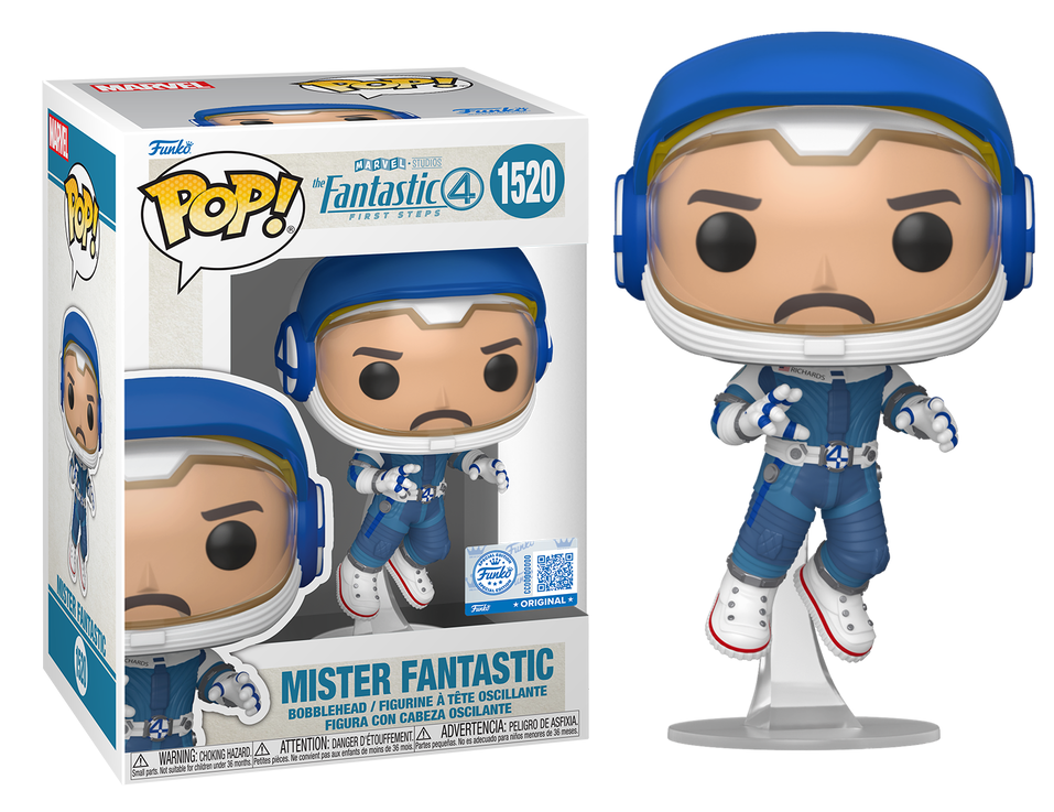 Por Encargo - Mister Fantastic Exclusive #1520 - Marvel's The Fantastic Four First Steps Funko Pop!