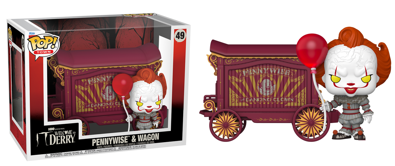 Pennywise & Wagon #49 - IT Welcome to Derry Funko Pop!