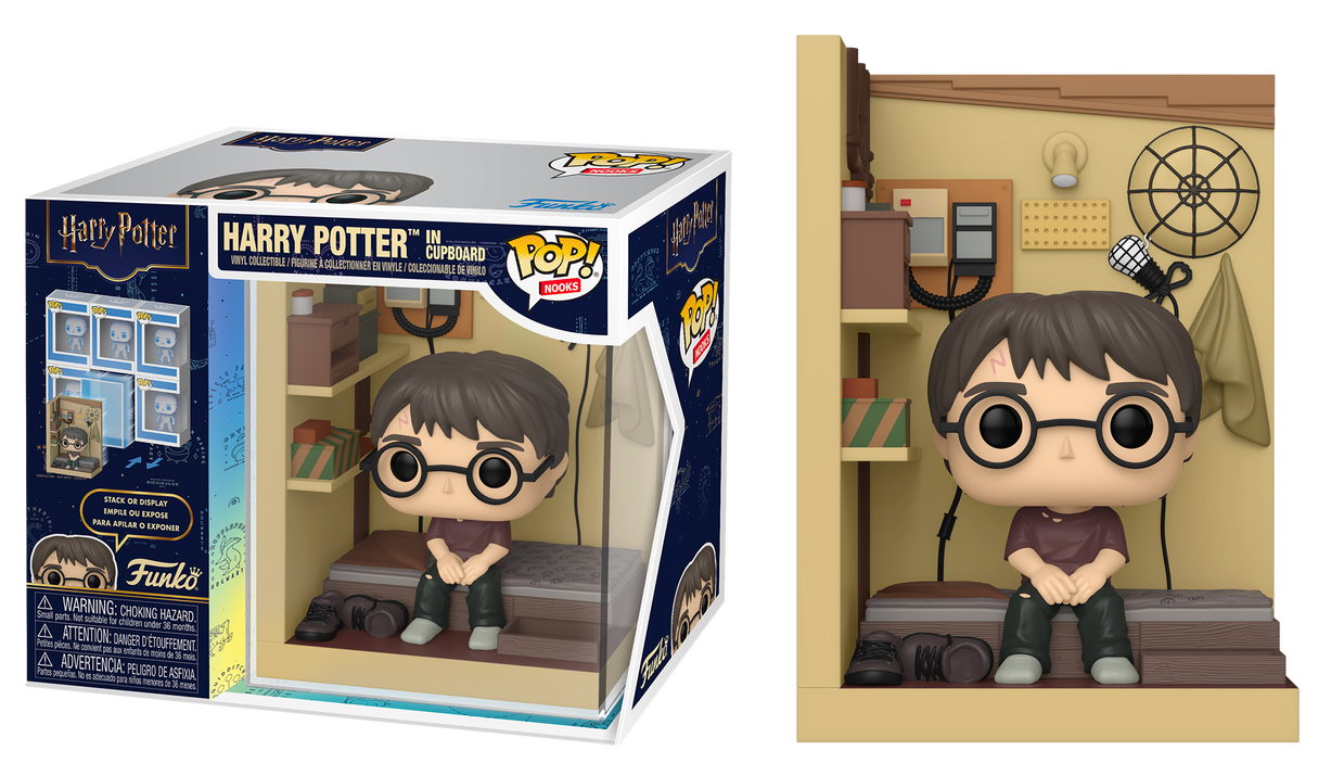 Preventa Harry Potter in Cupboard Deluxe - Harry Potter Funko Nooks Pop!