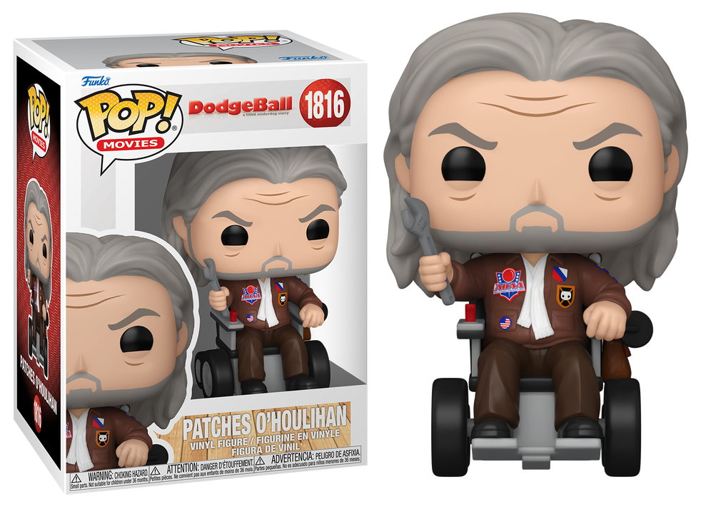 Preventa Patches O'Houlihan #1816 - Dodgeball Funko Pop!