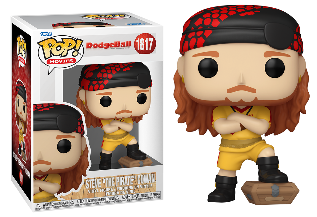 Preventa Steve "The Pirate" Cowan #1817 - Dodgeball Funko Pop!