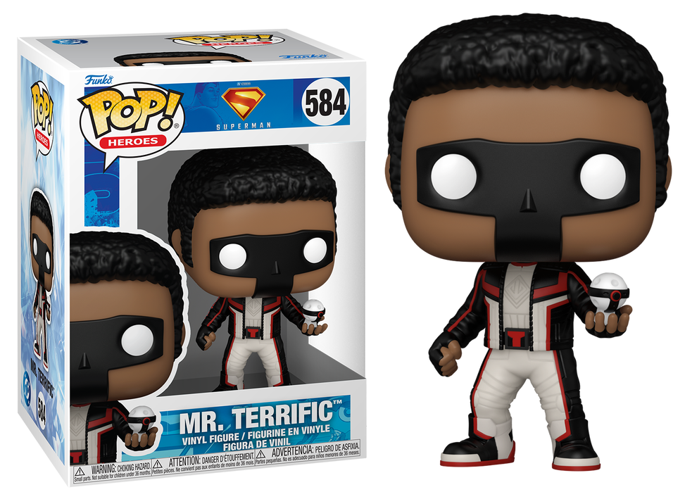 Por Encargo - Mr Terrific #584 - DC's Superman 2025 Funko Pop!