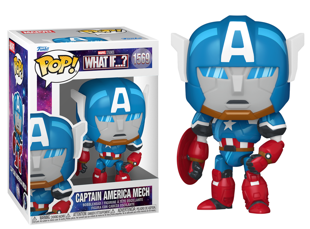Preventa Captain America Mech #1569 - Marvel's What If...? Funko Pop!