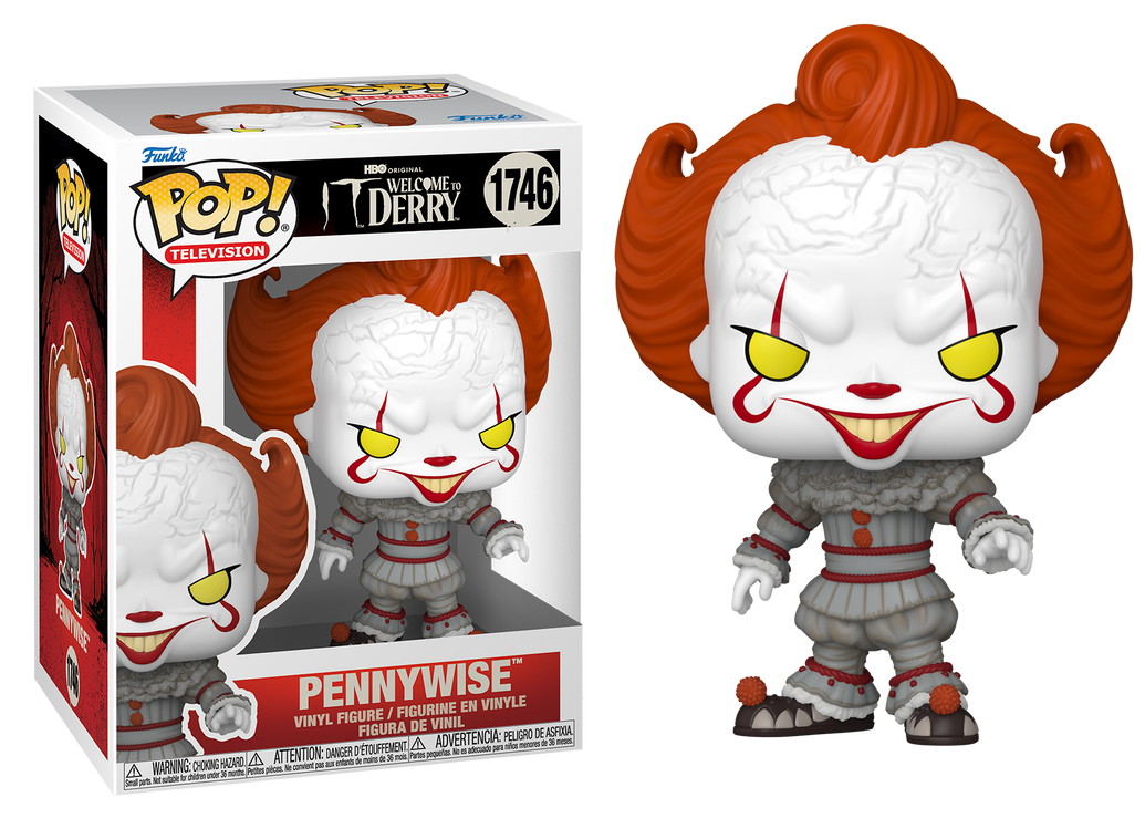 Pennywise #1746 - IT Welcome to Derry Terror Funko Pop!
