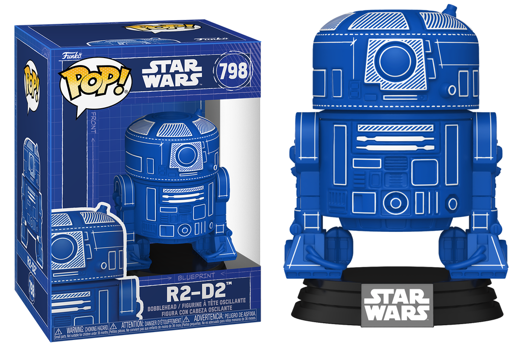 Preventa R2-D2 Blueprint #798 - Star Wars Funko Pop!