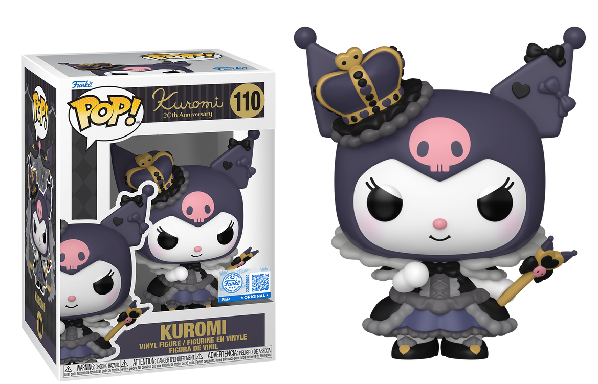 Preventa Rápida Kuromi Exclusive #110 - Sanrio Kuromi 20th Anniversary Funko Pop!