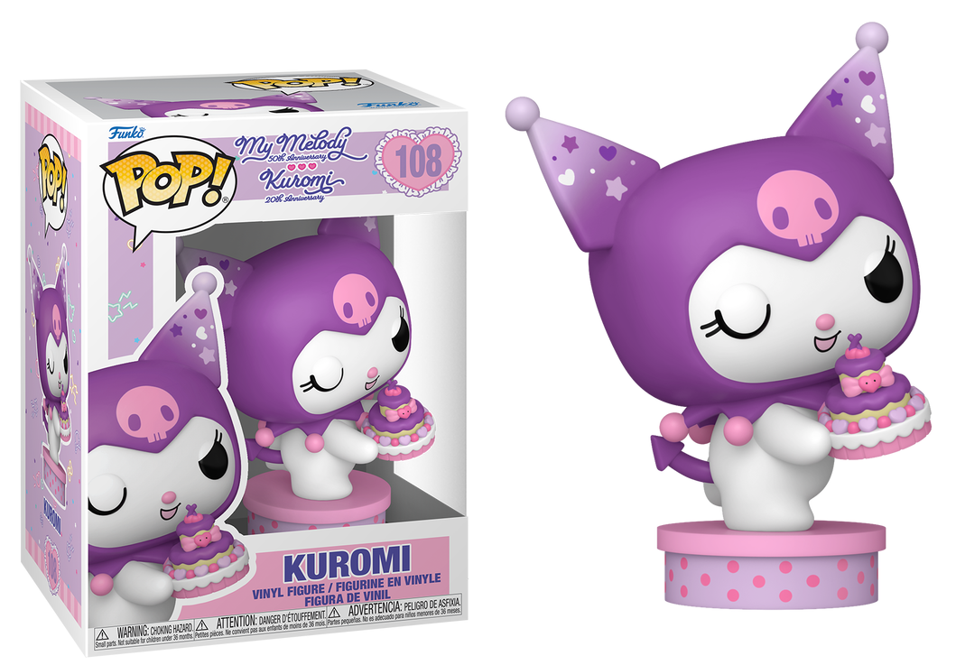 Kuromi #108 - Sanrio Hello Kitty and Friends Anniversary Funko Pop!