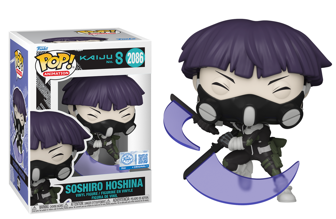 Preventa Rápida Soshiro Hoshina Exclusive #2086 - Kaiju No.8 Funko Pop!