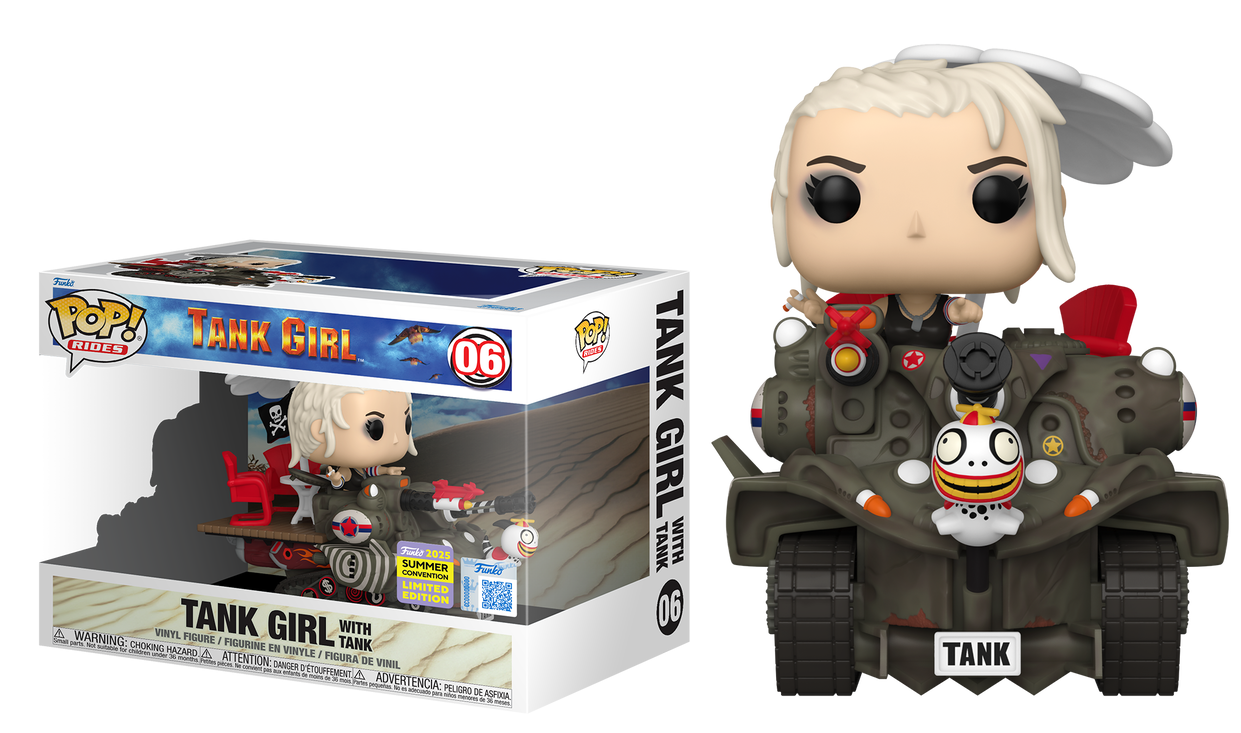 Preventa Rápida Tank Girl SDCC 2025 #06 - Tank Girl Funko Pop!