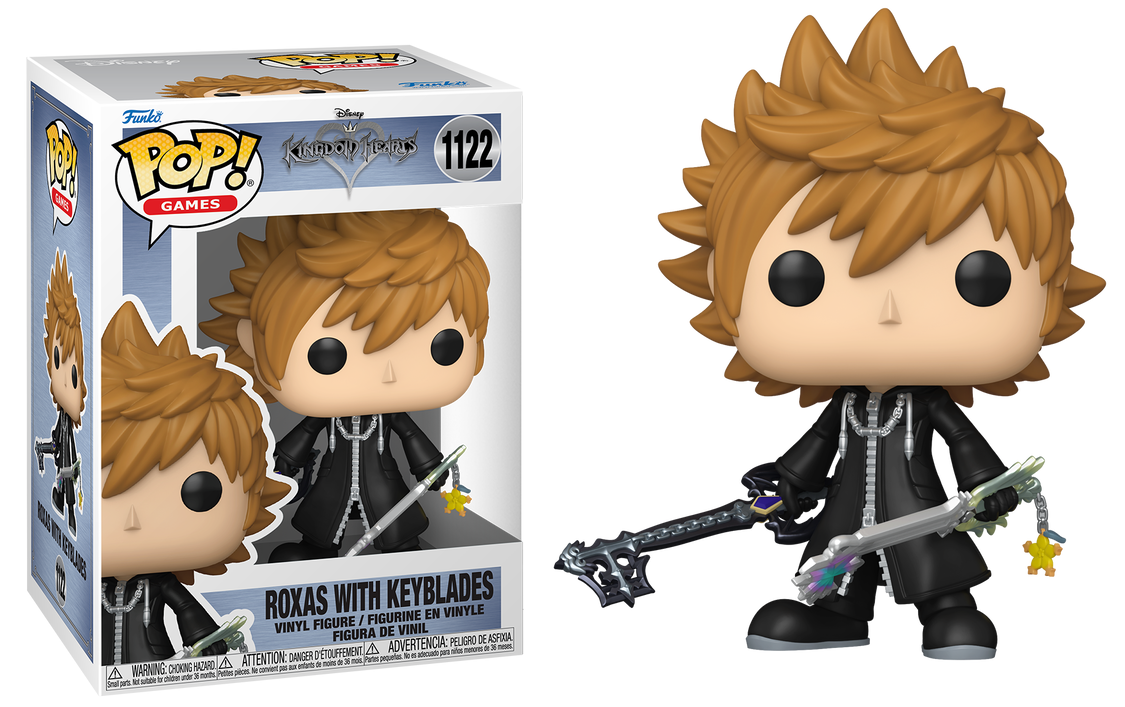 Preventa Roxas with Keyblades #1122 - Kingdom Hearts Funko Pop!