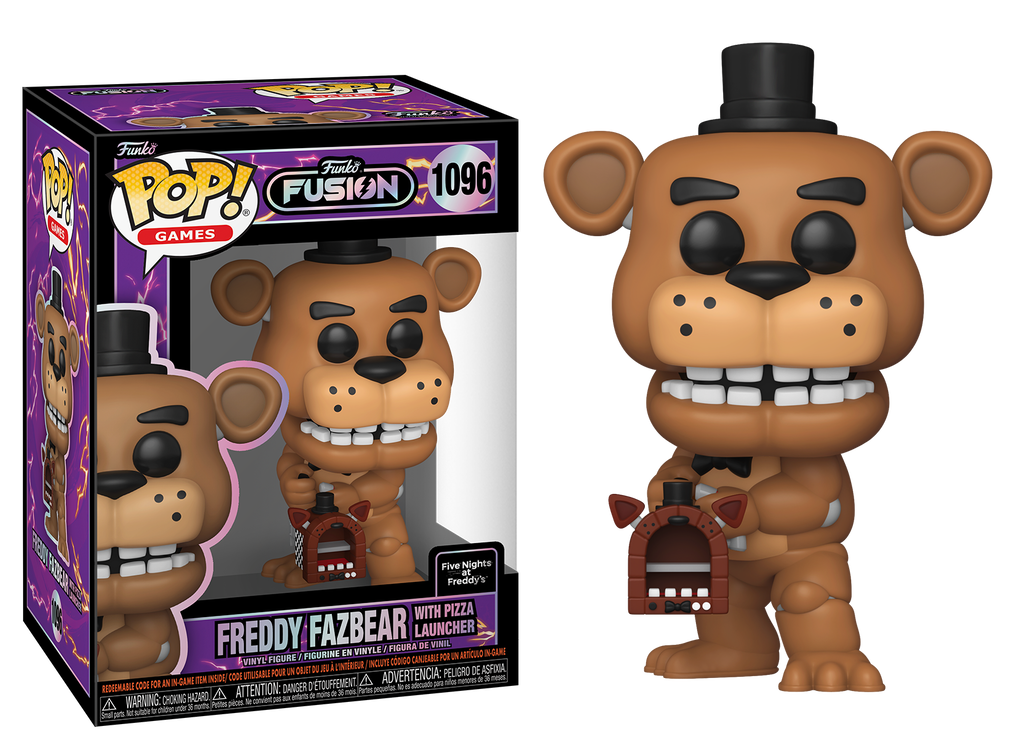 Preventa Freddy Fazbear with Pizza Launcher #1096 - Funko Fusion Funko Pop!