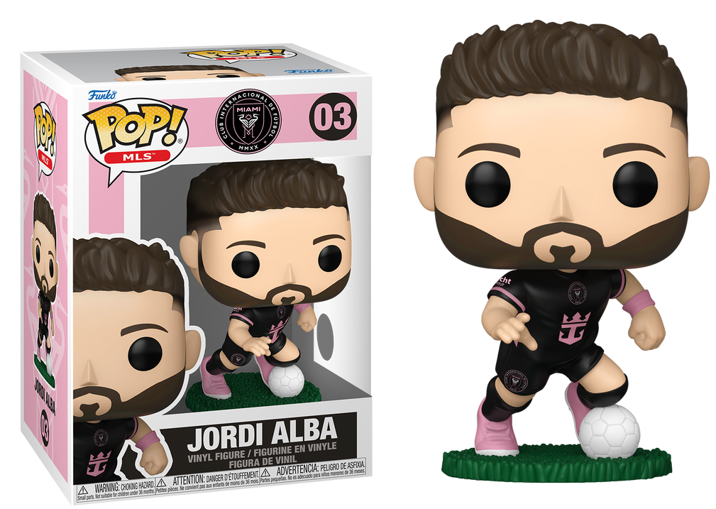 Por Encargo - Jordi Alba #03 - Sports MLS Inter Miami CF Funko Pop!
