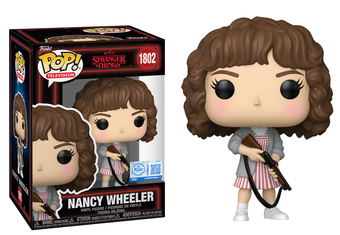 Preventa Rápida Nancy Wheeler Exclusive #1802 - Stranger Things Season 5 Funko Pop!