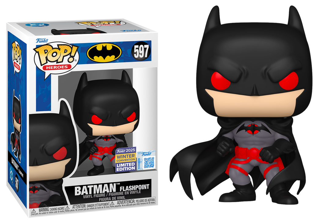 Preventa Rápida Batman Flashpoint Winter Convention 2025 #597 - DC Universe Funko Pop!