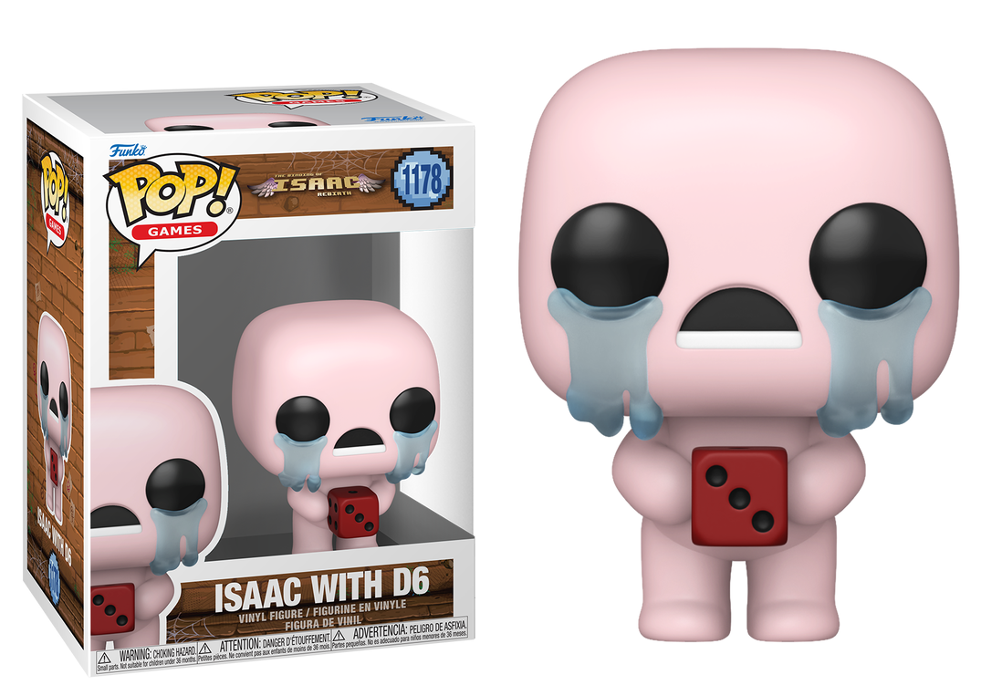 Preventa Isaac with D6 #1178 - The Binding of Isaac Funko Pop!