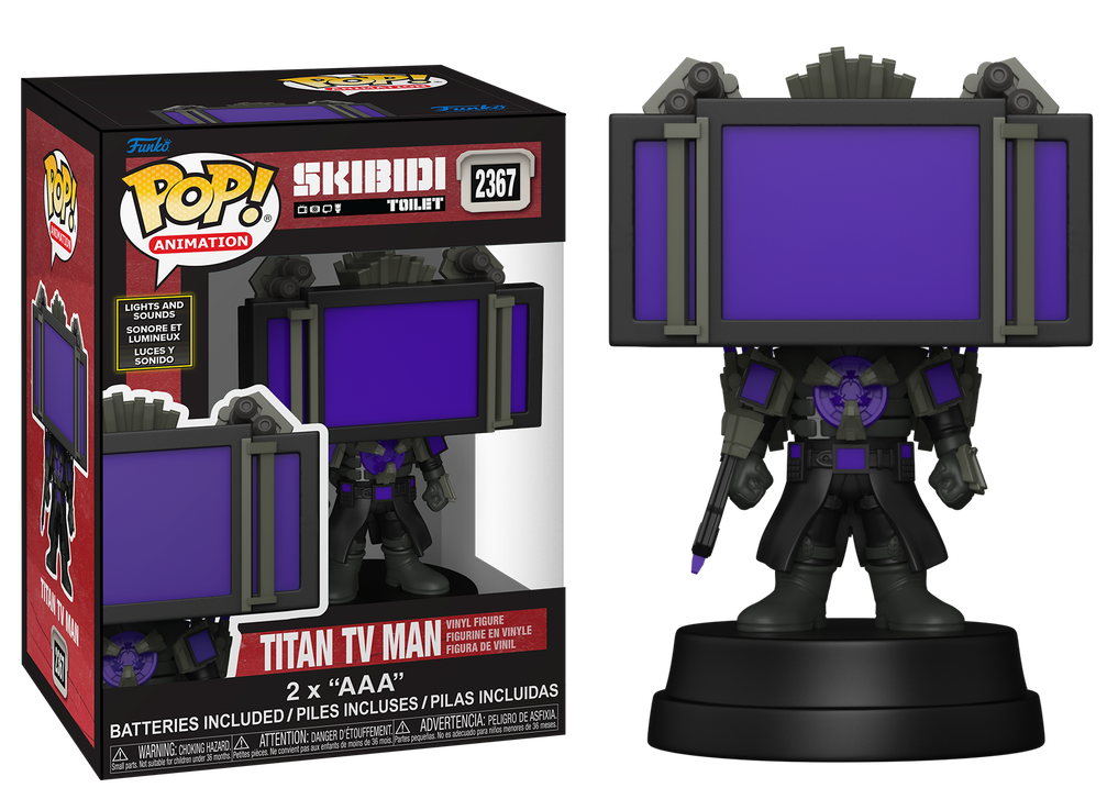 Preventa Titan TV Man Lights and Sound #2367 - Skibidi Toilet Funko Pop!