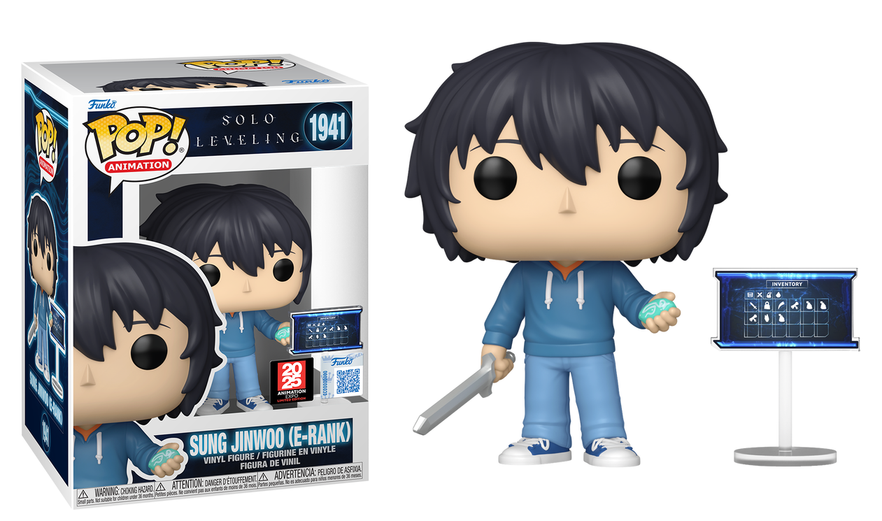 Sung Jinwoo (E-Rank) 2025 Animation Expo #1941 - Solo Leveling Funko Pop!