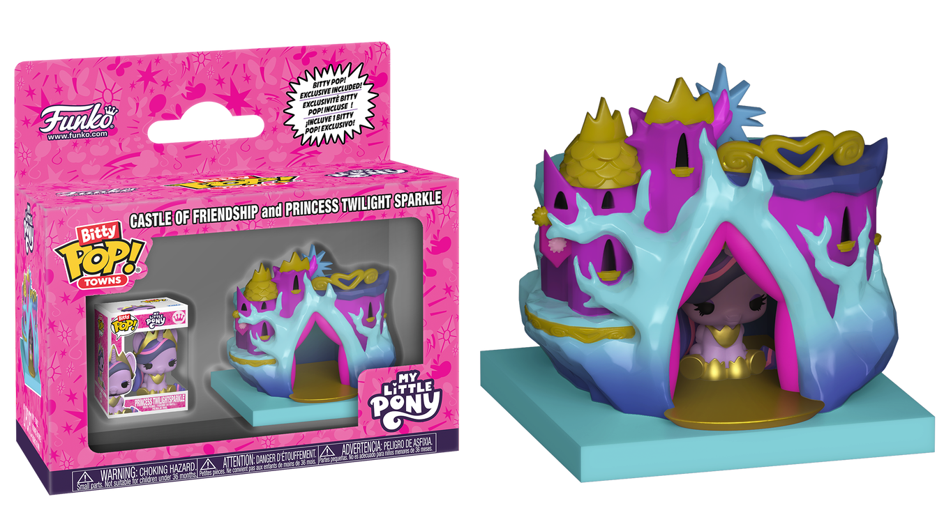 Preventa Bitty Pop Castle of Friendship and Princess Twilight Sparkle - My Little Pony Bitty Pop!