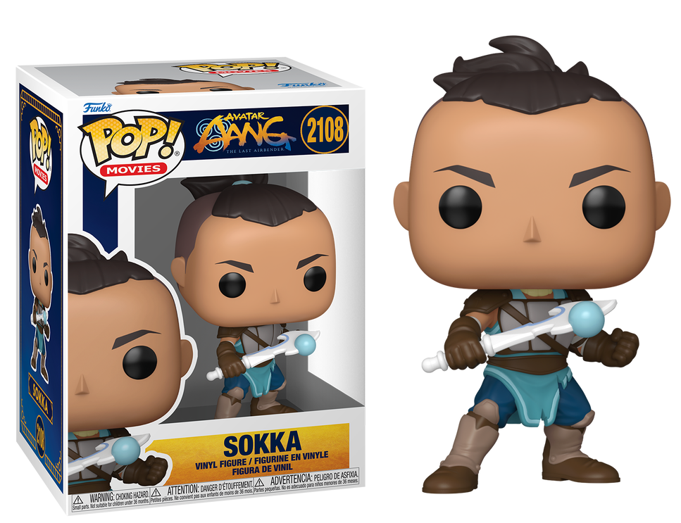 Preventa Sokka #2108 - Avatar Aang The Last Airbender Funko Pop!
