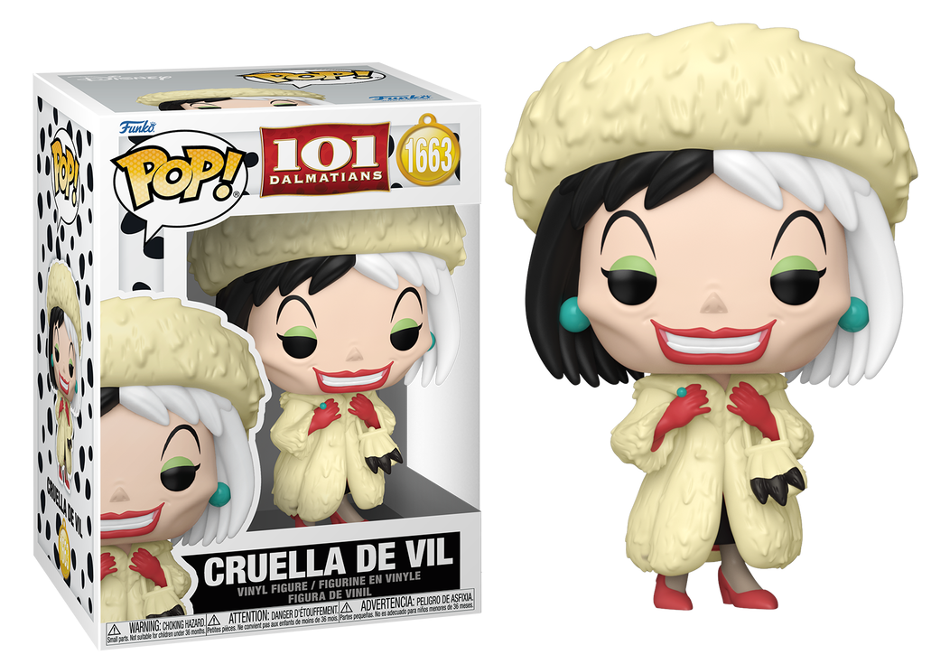 Preventa Cruella de Vil #1663 - Disney's 101 Dalmatians Funko Pop!