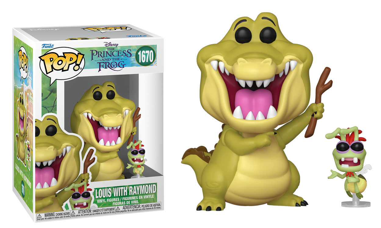 Preventa Louis with Raymond #1670 - Disney's The Princess and The Frog Funko Pop!