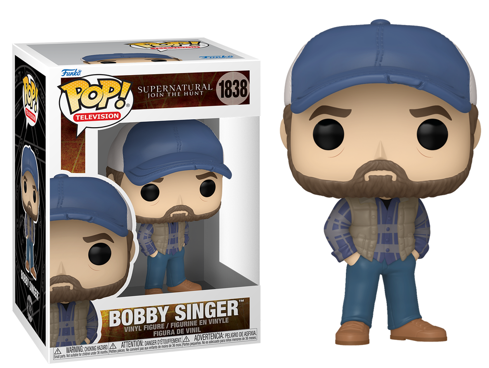 Preventa Bobby Singer #1838 - Supernatural Funko Pop!