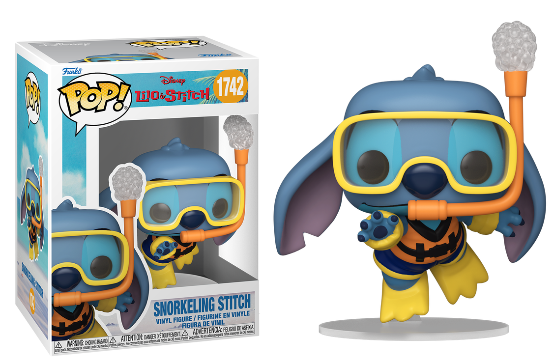 Preventa Snorkeling Stitch #1742 - Disney's Lilo & Stitch Funko Pop!