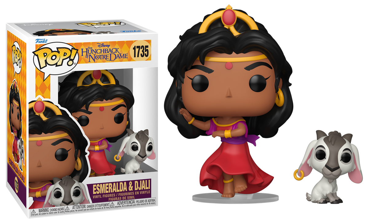Preventa Esmeralda & Djali #1735 - Disney's The Hunchback of Notre Dame Funko Pop!
