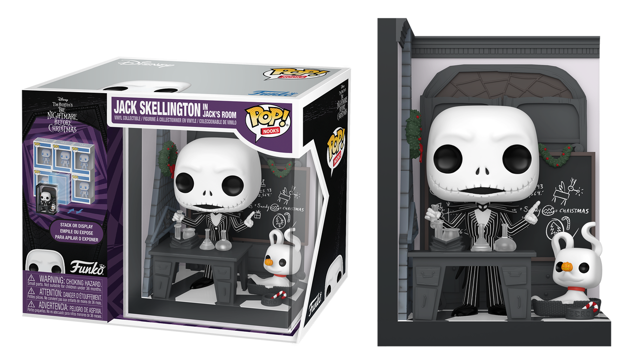Preventa Jack Skellington in Jack's Room - Disney's Nightmare Before Christmas Funko Nook!
