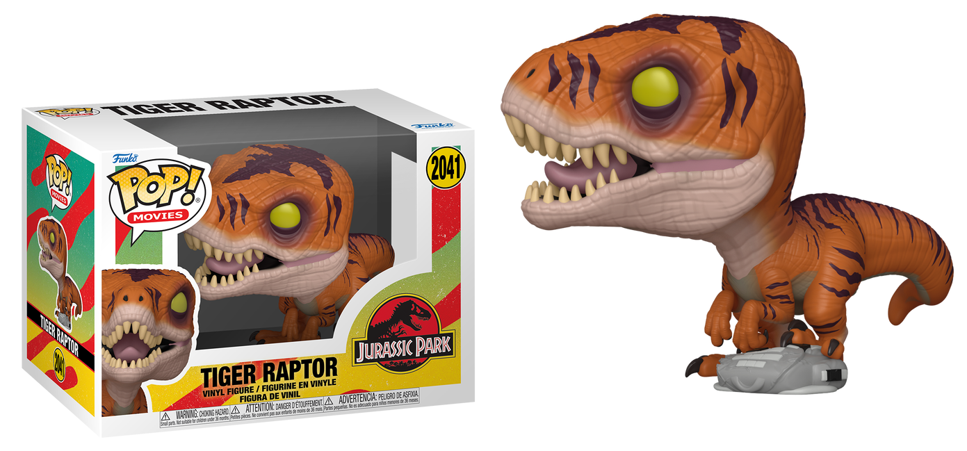 Preventa Tiger Raptor #2041 - Jurassic Park Funko Pop!