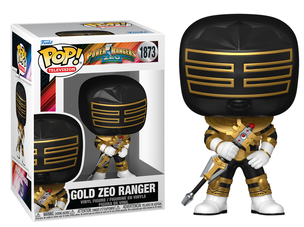 Preventa Gold Zeo Ranger #1873 - Power Ranger Zeo Funko Pop!