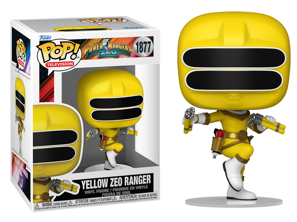 Preventa Yellow Zeo Ranger #1877 - Power Ranger Zeo Funko Pop!