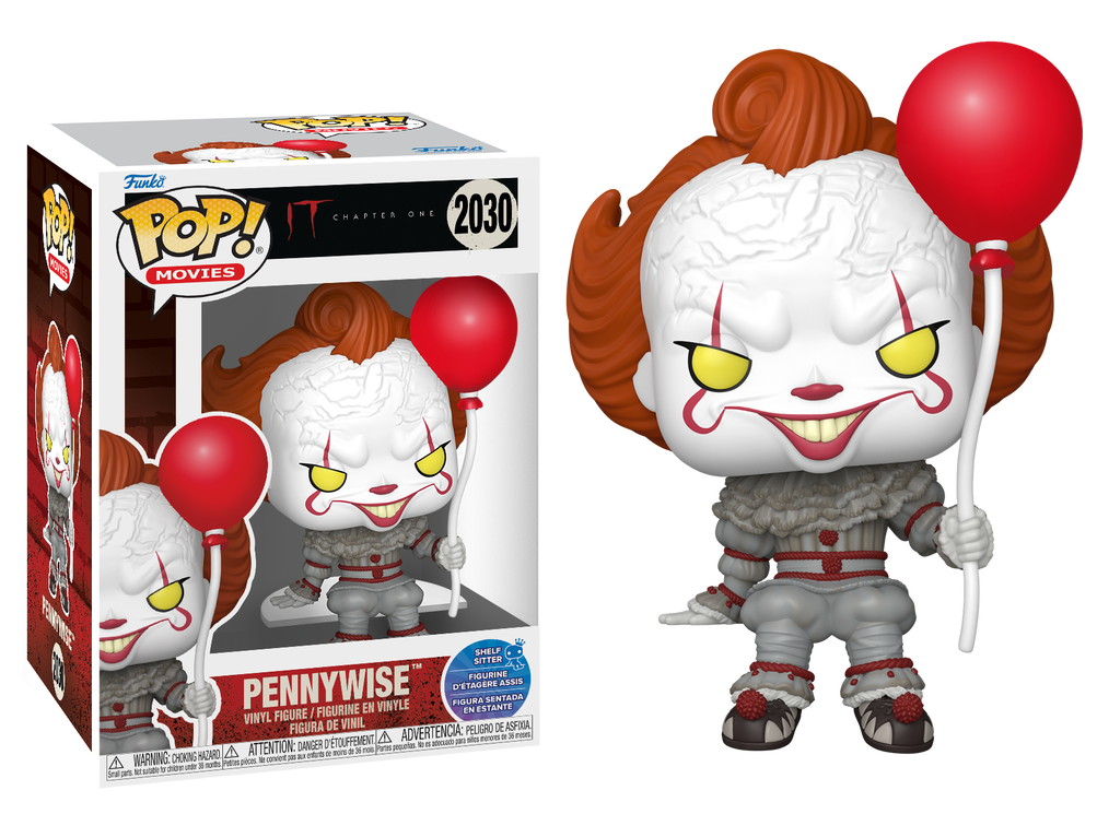 Preventa Pennywise Shelf Sitter #2030 - Terror IT Chapter One Funko Pop!