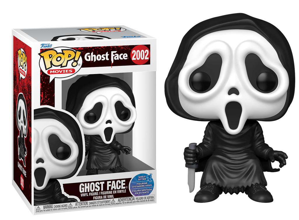 Preventa Ghost Face Shelf Sitter #2002 - Terror Ghost Face Scream Funko Pop!