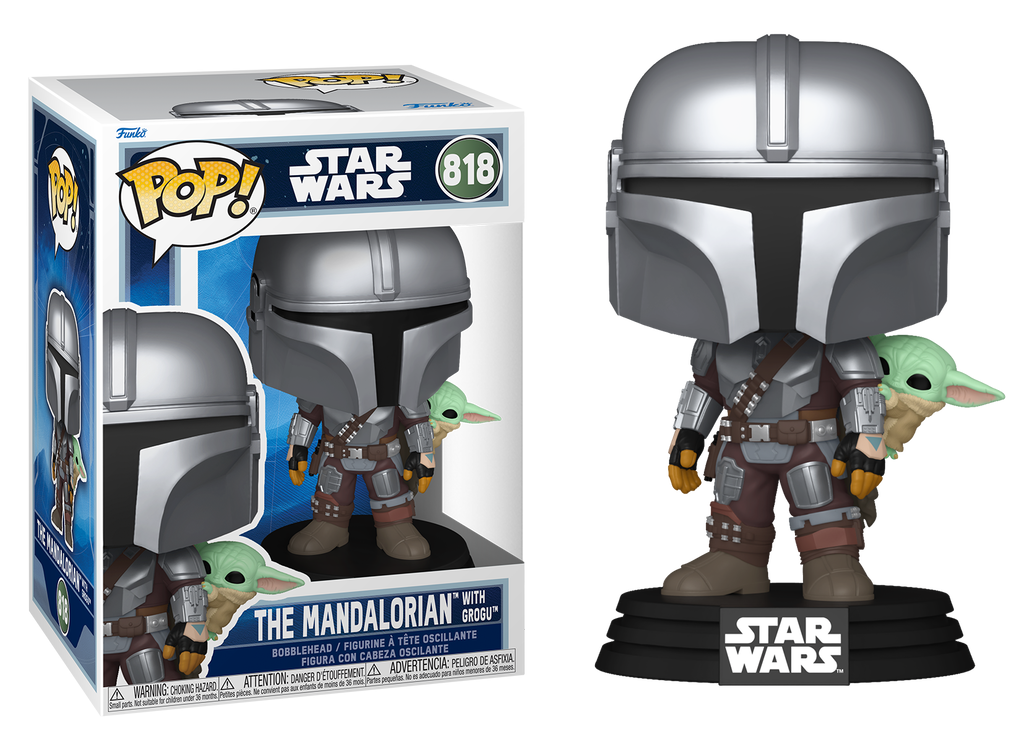 Preventa The Mandalorian with Grogu #818 - Star Wars' The Mandalorian and Grogu Funko Pop!