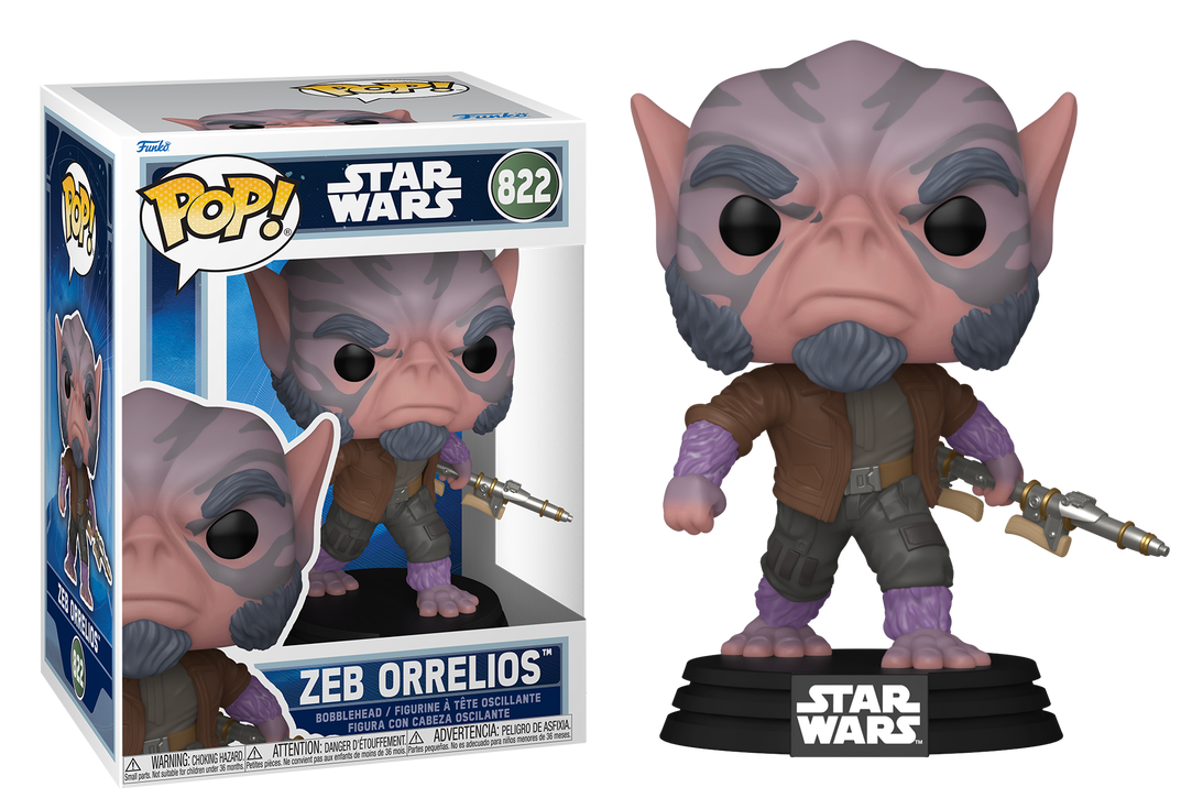 Preventa Zeb Orrelios #822 - Star Wars' The Mandalorian and Grogu Funko Pop!