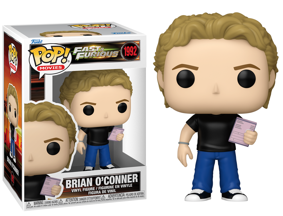 Preventa Brian O'Connor #1992 - Fast and Furious Funko Pop!