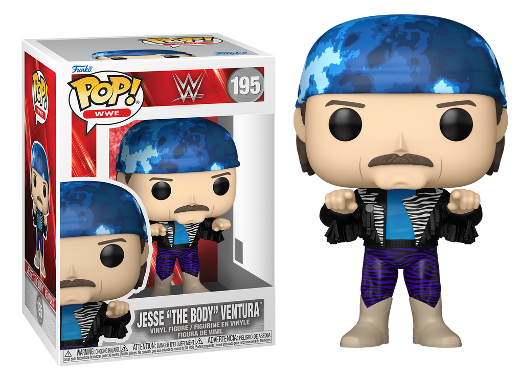 Preventa Jesse "The Body" Ventura #195 - WWE Funko Pop!