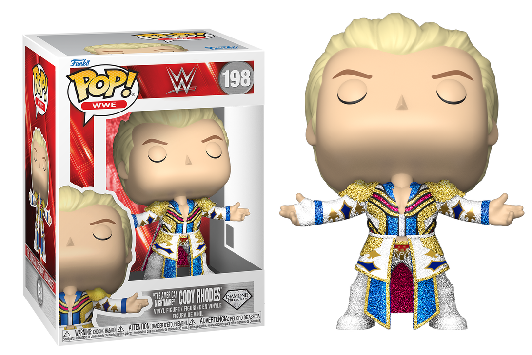 Preventa "The American Nightmare" Cody Rhodes #198 - WWE Funko Pop!