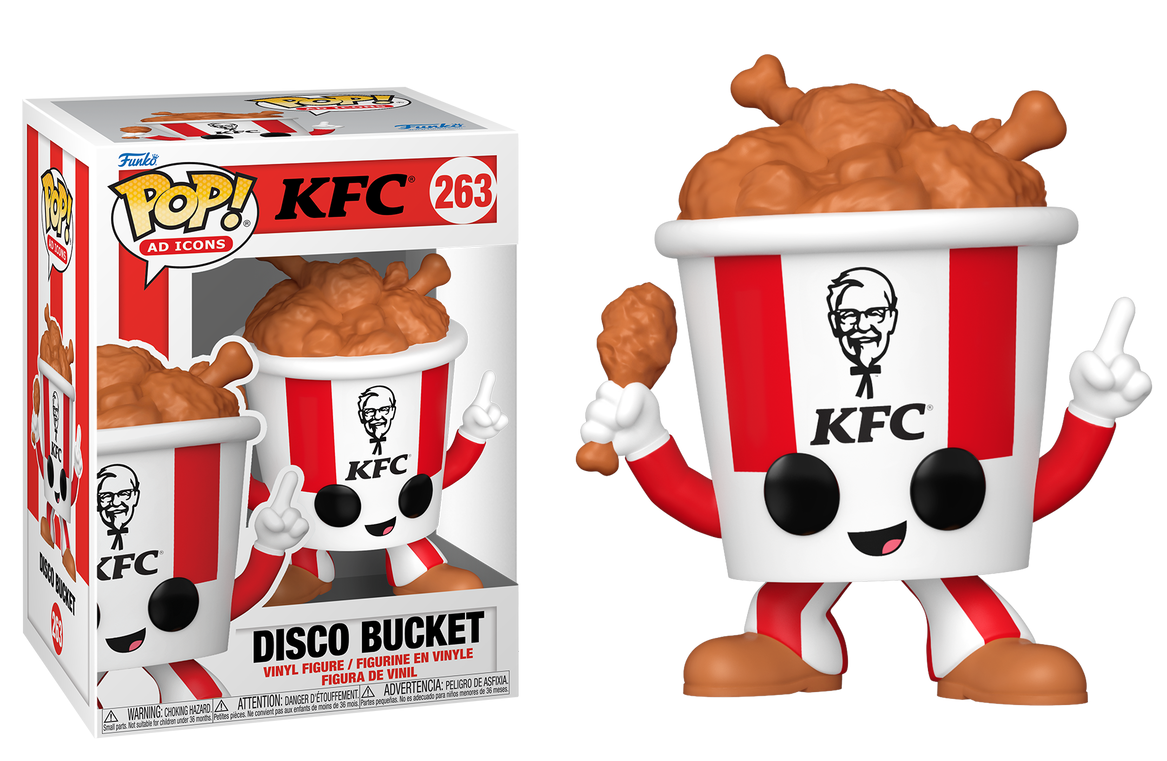 Preventa KFC Disco Bucket #263 - KFC Ad Icons Funko Pop!