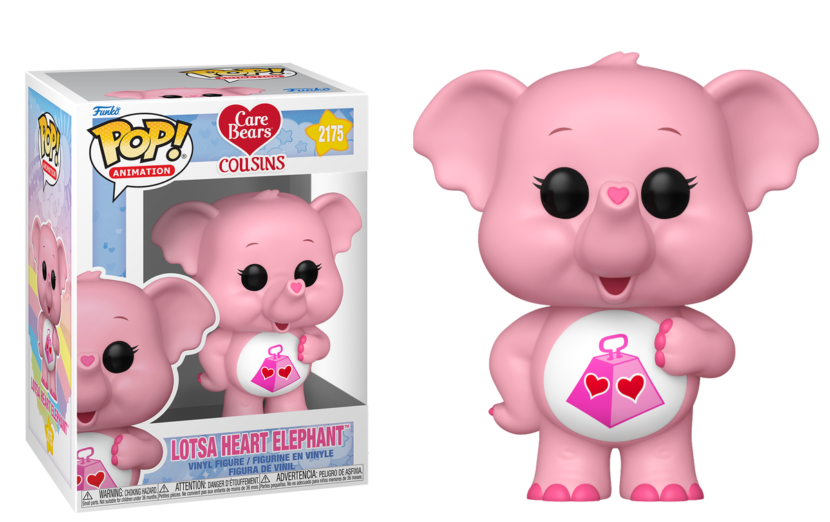 Preventa Lotsa Heart Elephant #2175 - Care Bears Cousins Funko Pop!
