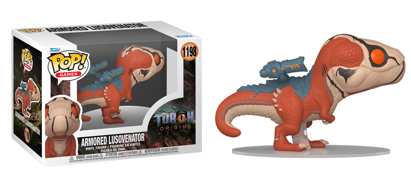Preventa Armored Lusovenator #1198 - Turok Origins Funko Pop!